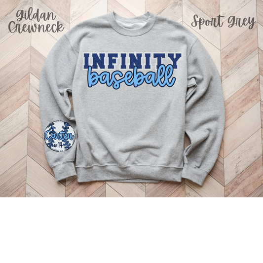 Infinity Baseball With Sleeve Design