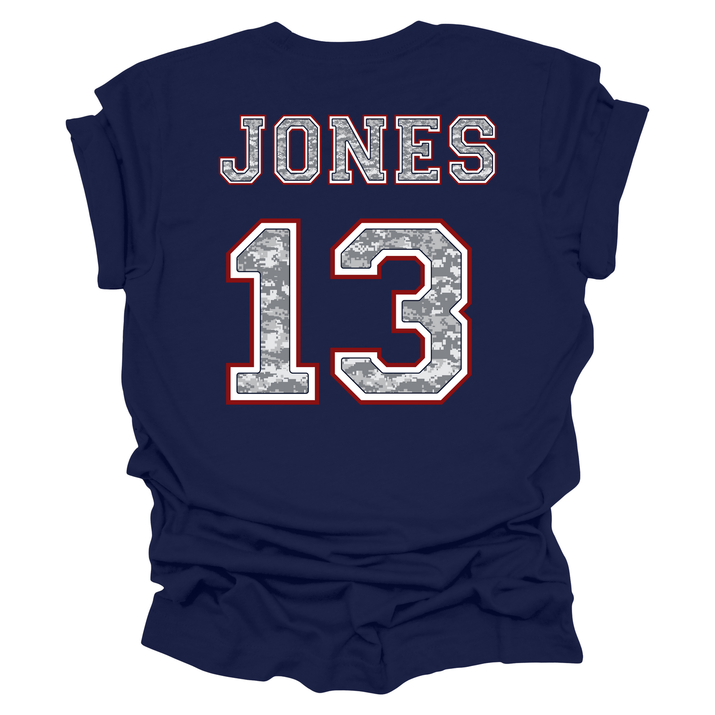 Custom "Jersey Back Name" - Adult Short Sleeve