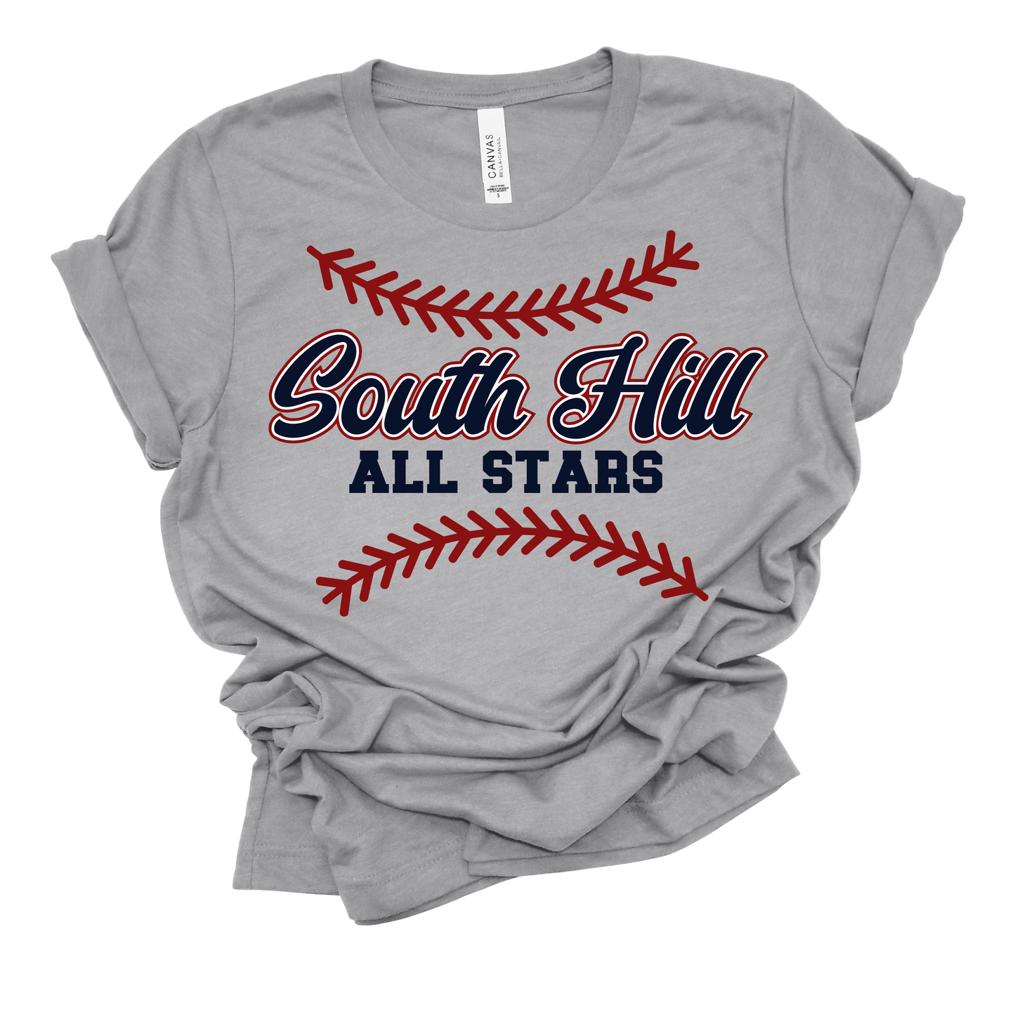 SH All Stars Vertical Back Name - Adult Short Sleeve