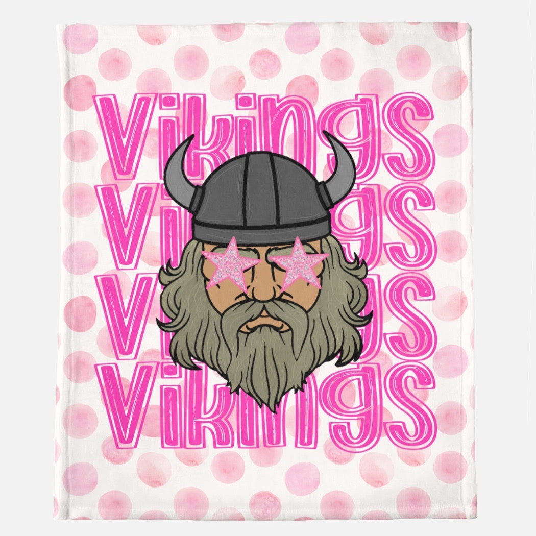 Vikings Preppy Blanket