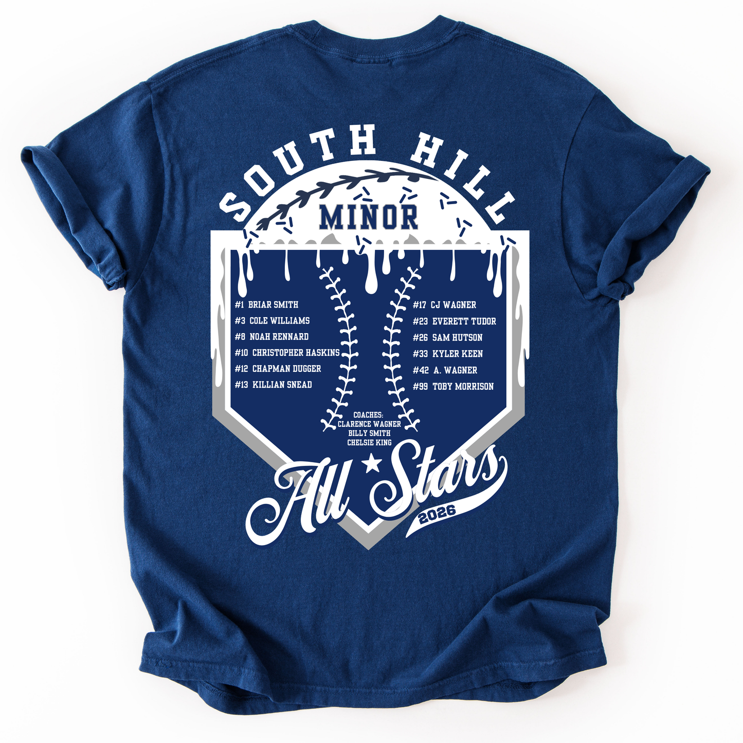 Team Names - Adult Size