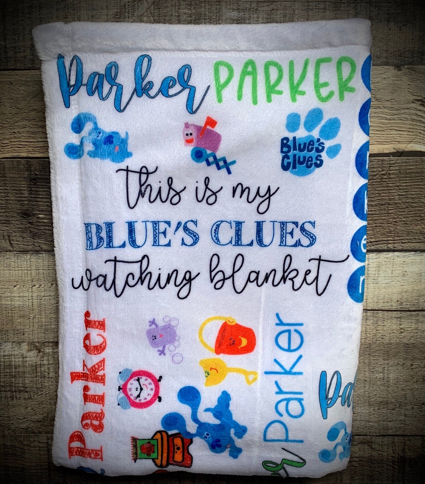 Blues Clues Personalized Blanket