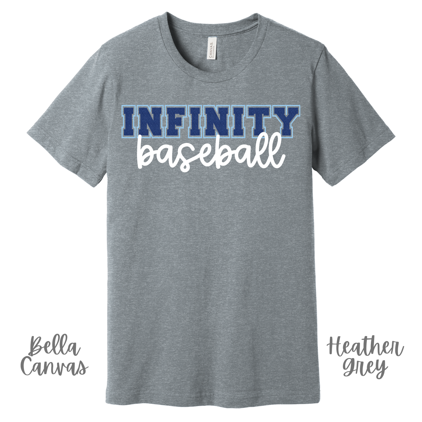 Infinity Baseball Faux Glitter