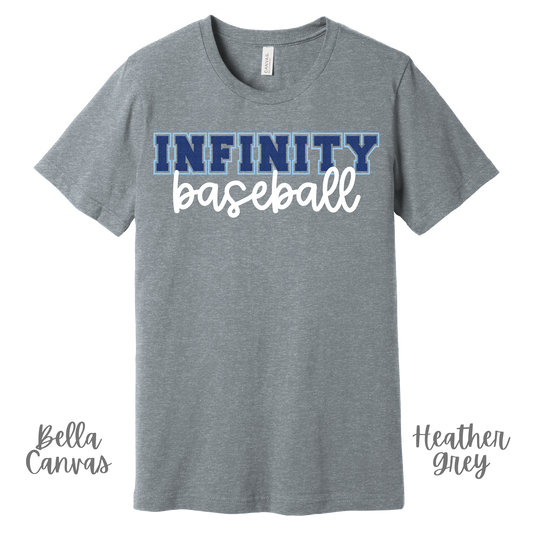 Infinity Baseball Faux Glitter