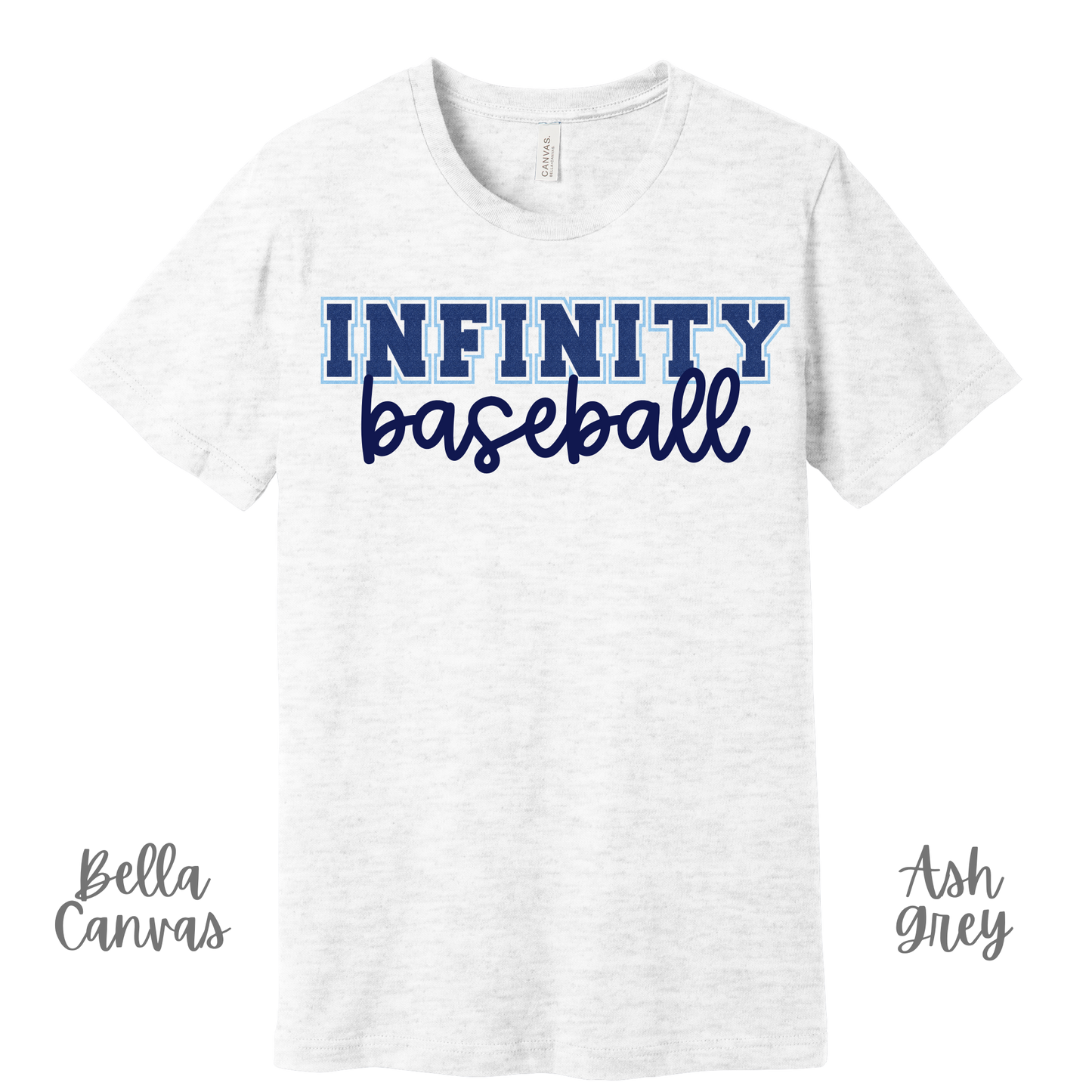 Infinity Baseball Faux Glitter