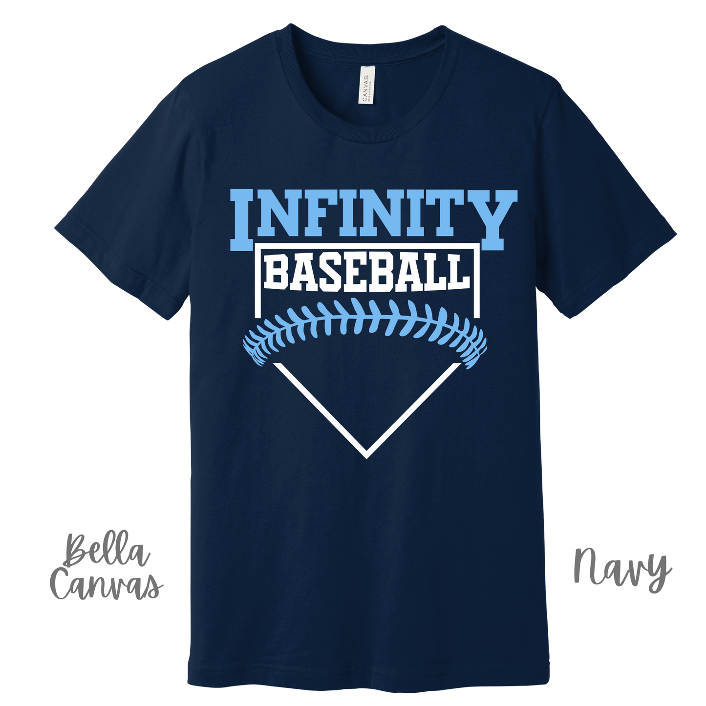 Infinity Baseball Plate