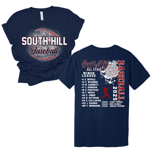 Team Names On Back - Adult Short Sleeve