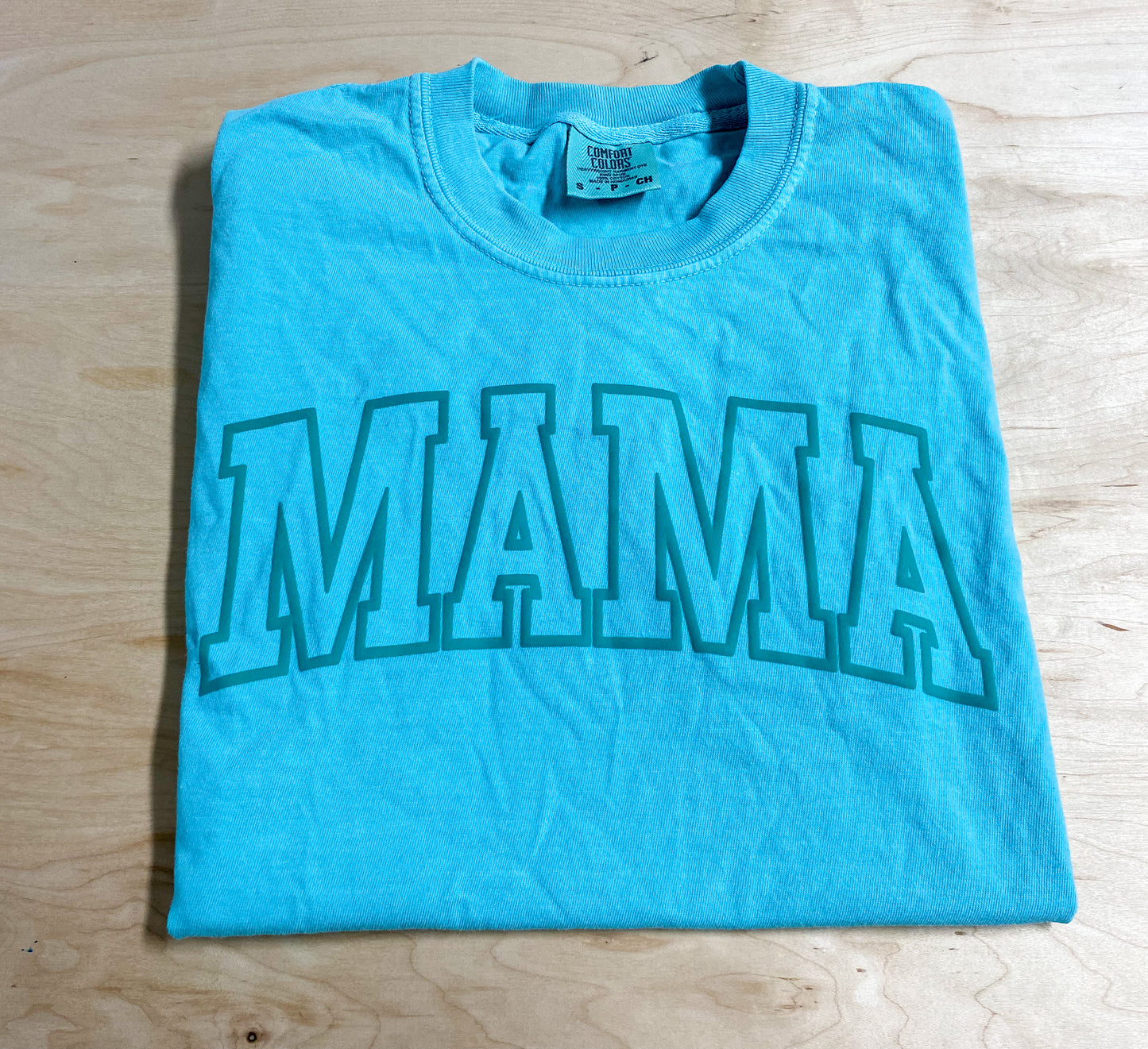 MAMA Puff Print Tees