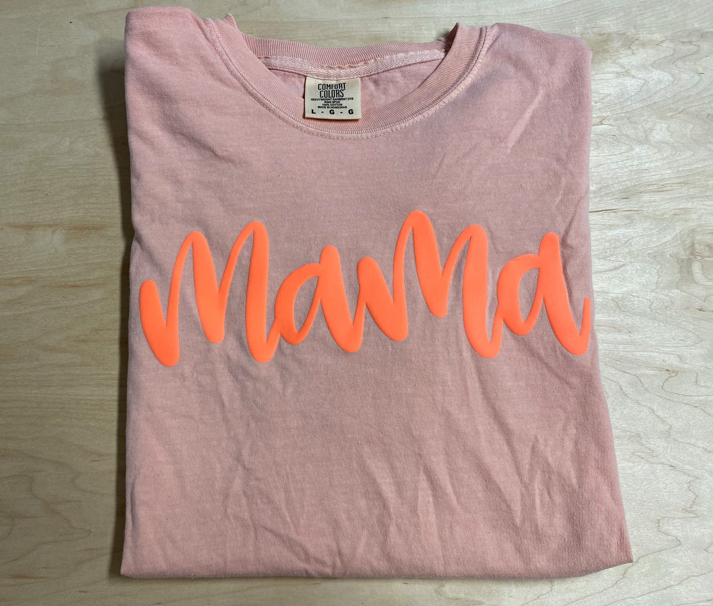 MAMA Puff Print Tees