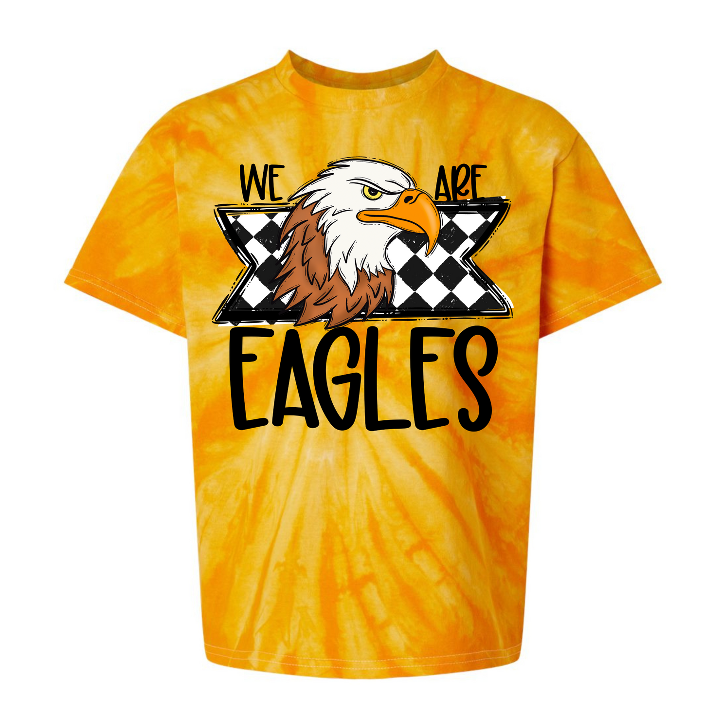 We Are Eagles - Youth Short Sleeve Tie Dye