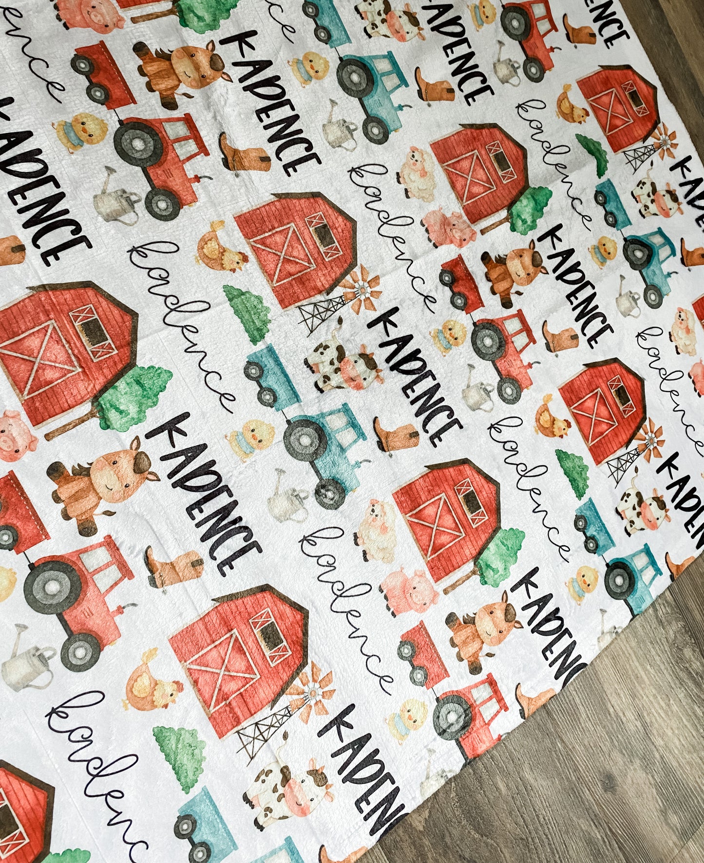 Farm Animals Blanket