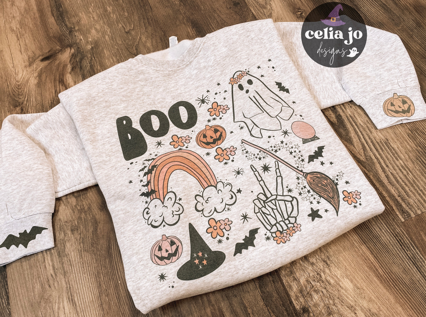 Retro Boo Sweatshirt